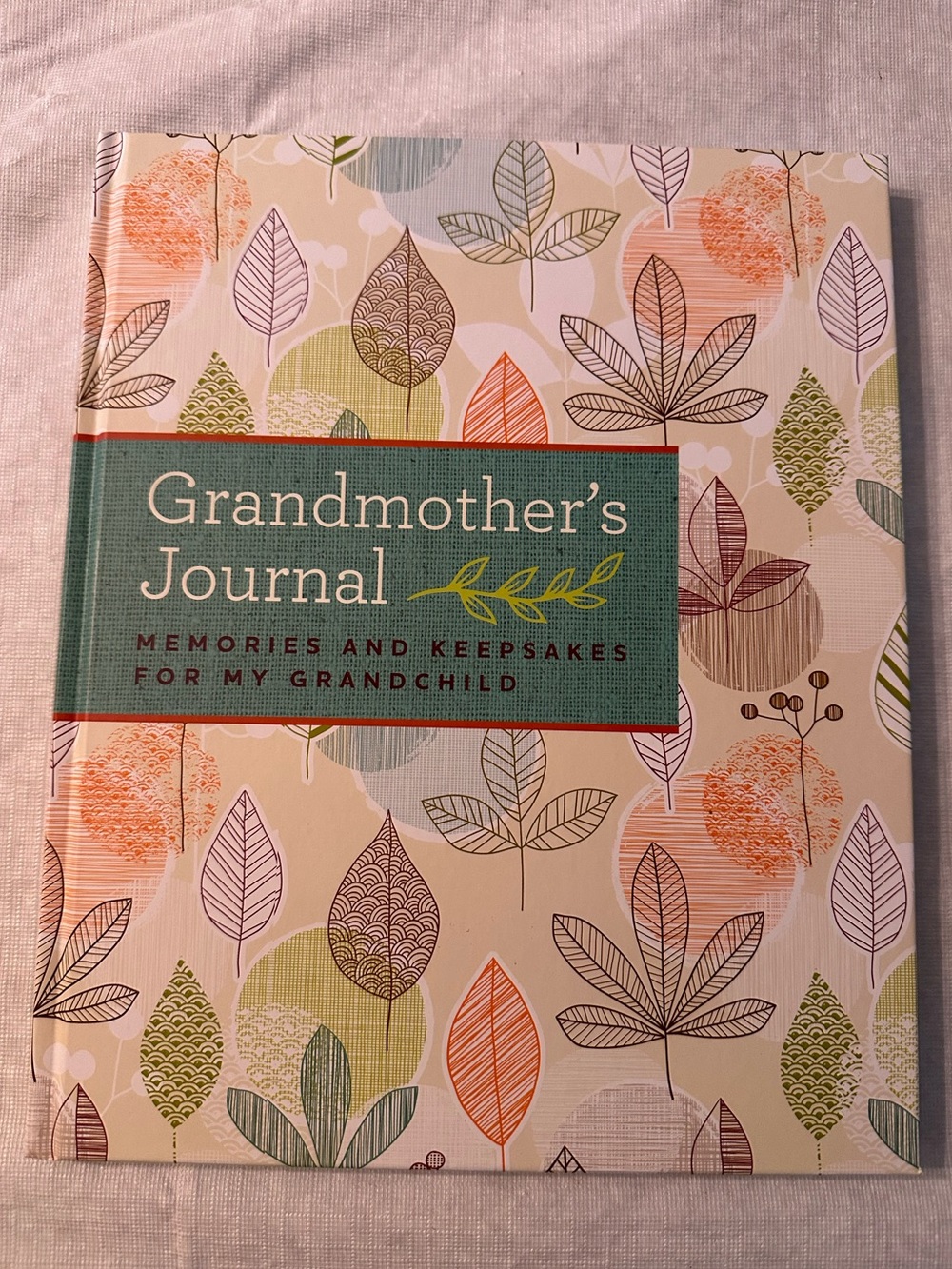 Grandmother’s Journal Grandma Memory Keepsake Book
BRAND NEW